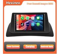 Hexinex Linux Autoradio pour Renault kangoo 2008 9''écran Tactile Carplay Android Auto (Aucun système)