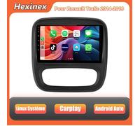 Hexinex Linux Autoradio pour Renault Trafic (2014-2019) 9''écran Tactile Carplay Android Auto (Aucun système)