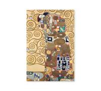 Hexoa Affiche Accomplissement - Peinture de Gustav Klimt - Made in France - Affiche Seule 40x60
