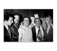Hexoa Affiche acteurs Photo de Coluche en Coulisse - Made in France - Affiche Seule 60x40