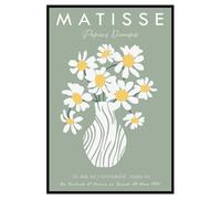 Hexoa Affiche encadrée Bouquet Fleurs Matisse - Made in France - 40x60