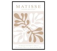 Hexoa Affiche encadrée Formes organiques Matisse - Made in France - 40x60