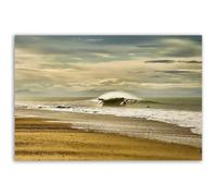 Hexoa Affiche Paysage Ocean Surf dans Les landes - Made in France - Affiche Seule 90x60