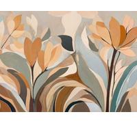 Hexoa Papier Peint Éclosion d'Ambre - Made in France - Papier Peint 364x270