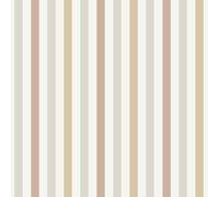 Hexoa Papier Peint Rayures Fines Tons naturels Neutres - Made in France - 53x1000