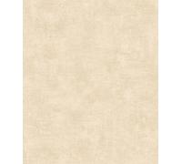 Hexoa Papier Peint uni Effet Toile Lin Beige Sable - Made in France - 53x1000