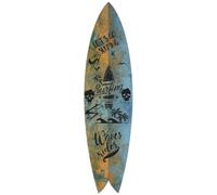 Hexoa Planche de Surf déco Let's go Surfing Alu - Made in France