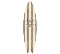Hexoa Planche de Surf déco Summer Adventure Alu - Made in France