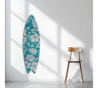 Hexoa Planche de Surf décorative Hibiscus Alu - Made in France