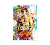 Hexoa Tableau Balboa Street Art - Made in France - Toile imprimée 80x120