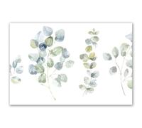 Hexoa Tableau branchages Eucalyptus Aquarelle - Made in France - 60x40