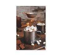 Hexoa Tableau Cuisine Un Chocolat Bien Gourmand.. - Made in France - Tableau Verre Acrylique 40x60