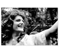 Hexoa Tableau dalida en 1961 - Made in France - Toile imprimée 60x40