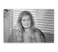 Hexoa Tableau de chanteuse Dalida Une légende - Made in France - Toile imprimée 60x40