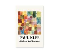 Hexoa Tableau de Paul klee Modern Art Museum - Made in France - Tableau Verre Acrylique 60x90