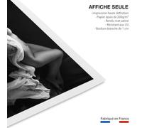 Hexoa Tableau du Nu Affiche Deco Nu - Made in France - Affiche Seule 45x30