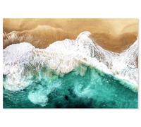 Hexoa Tableau mer et Plage Magie de l'ocean - Made in France - Tableau Verre Acrylique 120x80