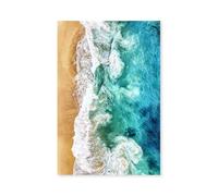 Hexoa Tableau mer Pur Ocean - Made in France - Toile imprimée 80x120