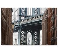Hexoa Tableau New York NYC Manhattan Bridge Alu - Made in France