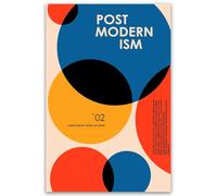 Hexoa Tableau postmodernisme Cercles Graphiques Modernes - Made in France - 40x60