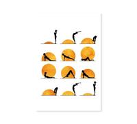 Hexoa Tableau Zen Yoga Days - Made in France - Tableau Verre Acrylique 60x90