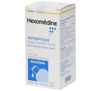 Hexomédine - Antiseptique Plaies superficielles Solution pour application locale Flacon 250ml 250 ml
