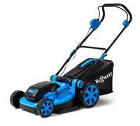 Hexwelt®️ | HW-KA-40 | Tondeuse à gazon sans fil | 40V 8Ah | Largeur de coupe 40 cm | Bac de ramassage 50L | 2x Batteries