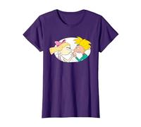 Hey Arnold! Helga, Love is Tough T-Shirt, Femme, Violet, S