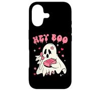 Hey Boo Cute Ghost Phone - Funny Ghost Halloween Coque pour iPhone 17