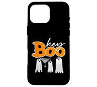 Hey Boo Fantôme Halloween Coque pour iPhone 16 Pro Max