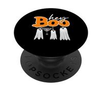 Hey Boo Fantôme Halloween PopSockets PopGrip Adhésif