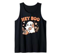 Hey Boo Ghost Girl Calling Phone Halloween Spooky Boo JEE Débardeur