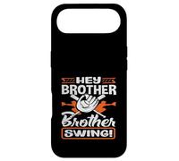 Hey Brother Swing Baseball Batter Catcher Citation Coque pour iPhone Air