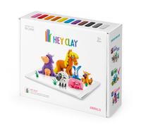 Hey Clay Animals - 18 bo tes de p te modeler s chant l'air et application interactive - Loisirs cr atifs pour les 3 11 ans