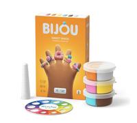 Hey Clay Bijou - Kit de pâte à Modeler pour créer des Accessoires - Pâte à Modeler autodurcissante avec Outils et Application Interactive pour Enfants à partir de 3 Ans (Jolis Anneaux)