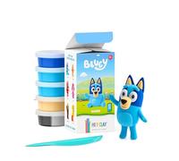 HEY CLAY Bluey & Friends - Pâte à modeler séchant à l'air pour enfants - Kit créatif d'arts et d'artisanat 3+ (Bluey, 5 boîtes)