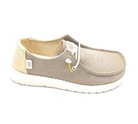 Hey Dude 41082 Sneaker Allacciata Lurex Or, Semelle Caoutchouc