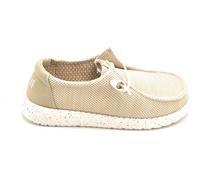 Hey Dude 41878 Chaussure Lacets En Tissu Crème Semelle Caoutchouc EU 36