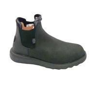 Hey Dude 42065 Bottines Élastiques Nubuck Noir Semelle En Caoutchouc 5/6