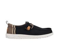 HeyDude - Wally Summer Linen - Baskets - EU 43 - black / walnut