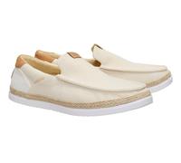 HEY DUDE 45174 0NI HARBOR Loafer Espadrille Slipon Mocassins Egret Multi