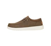 Hey Dude - Baskets Classique avec Dessus en Nabuk - Homme - Chaussures - Brun - Taille: 45 EU