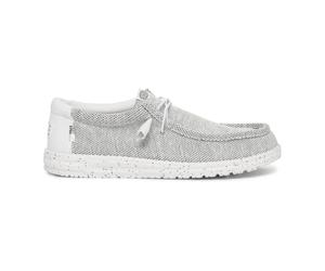 Hey Dude - Baskets en Tissu avec Patch de Marque - Homme - Chaussures - Gris - Taille: 42 EU
