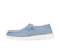 Hey Dude Baskets Wendy en toile extensible pour femme, bleu ciel, 43 EU
