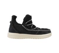 Hey Dude - Bottes d'Hiver en Daim Confortable - Femme - Chaussures - Noir - Taille: 38 EU