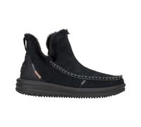 Hey Dude - Bottes en Daim Noires Style Camden - Femme - Chaussures - Noir - Taille: 40 EU