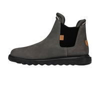 Hey Dude Branson Craft Leather Chaussures urbaines Hommemarron Marron | Dessus en cuir imperméable de style Chelsea, design à enfiler, semelle en mousse et semelle de traction en caoutchouc