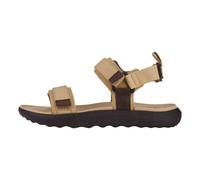Hey Dude Carson Sandal Sport Mode Sandales Homme Beige Tissu Léger À Strappo