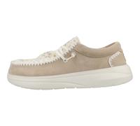 Baskets HEYDUDE Wendy COMF Suede Crochet pour Femme 40 Beige