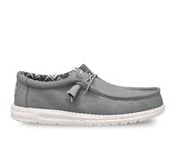 Hey Dude Chaussures Bateau Wally Stretch Canvas - 40700-1XA Gris 45